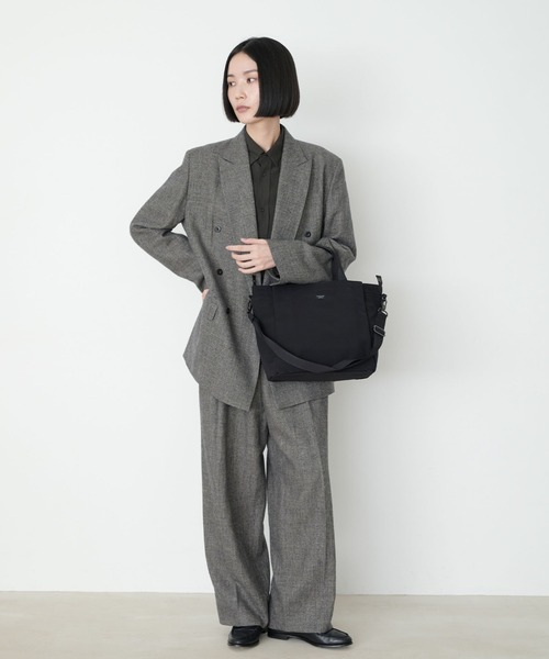 STANDARD SUPPLY(スタンダードサプライ)の「スタンダードサプライ / SIMPLICITY シンプリシティ / 2WAY FOLD TOTE 2ウェイフォールドトート(トートバッグ・レディース・ブラック/ダークパープル/チャコールグレー/ブルー/モカ/サンドベージュ/マスタード/グリーン/ダークネイビー/レッド/グレー・FREE)」の15枚目の写真