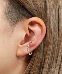 IVXLCDM(アイヴィーエックスエルシーディエム)の「IVXLCDM アイブイエックスエルシーディーエム / TWIST EAR CUFF (M) / ツイストイヤーカフエム / IVX-A590-SV(イヤーカフ)」