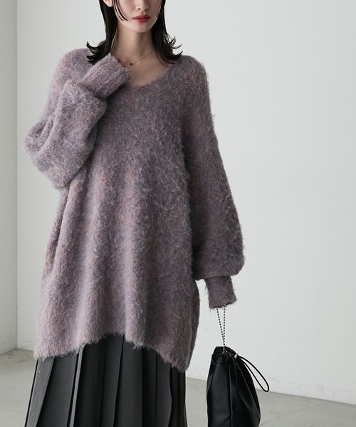 forksy.（フォルクシー）の「【forksy.】メランジブークレニットプル