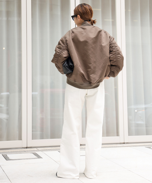 Deuxieme Classe（ドゥーズィエムクラス）の「*GENIAL BIO MA-1（MA-1・レディース・カーキ・FREE）」の11枚目の写真