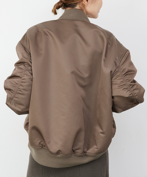 Deuxieme Classe（ドゥーズィエムクラス）の「*GENIAL BIO MA-1（MA-1・レディース・カーキ・FREE）」の15枚目の写真