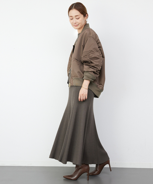 Deuxieme Classe（ドゥーズィエムクラス）の「*GENIAL BIO MA-1（MA-1・レディース・カーキ・FREE）」の18枚目の写真