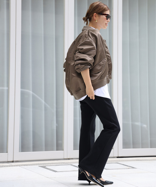 Deuxieme Classe（ドゥーズィエムクラス）の「*GENIAL BIO MA-1（MA-1・レディース・カーキ・FREE）」の22枚目の写真