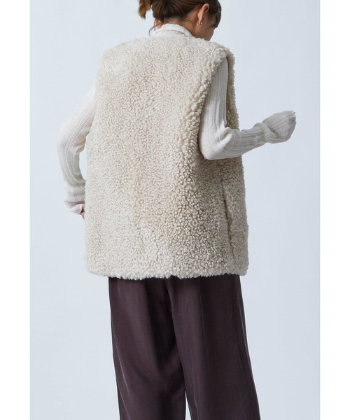 1er Arrondissement（プルミエアロンディスモン）の「カーリーファージレ（その他アウター・レディース・ベージュ・38/36）」の4枚目の写真