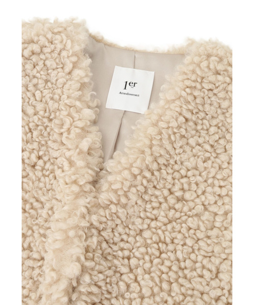 1er Arrondissement（プルミエアロンディスモン）の「カーリーファージレ（その他アウター・レディース・ベージュ・38/36）」の17枚目の写真