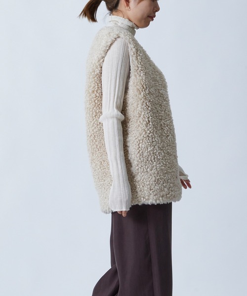 1er Arrondissement（プルミエアロンディスモン）の「カーリーファージレ（その他アウター・レディース・ベージュ・38/36）」の19枚目の写真