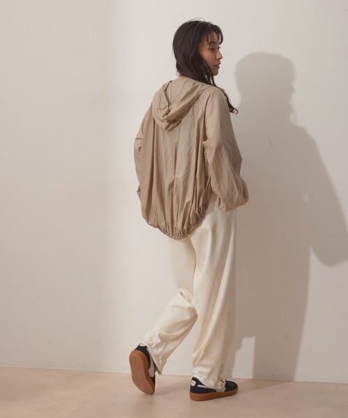 NERGY（ナージー）の「【skin wear】UV＆接触冷感＆保湿加工 Airy jerseyイージータックパンツ（その他パンツ・レディース・イエロー/ブラウン・M/S）」の6枚目の写真