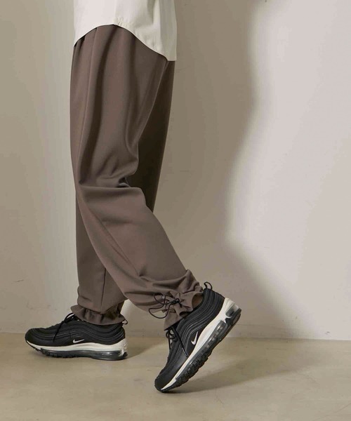 NERGY（ナージー）の「【skin wear】UV＆接触冷感＆保湿加工 Airy jerseyイージータックパンツ（その他パンツ・レディース・イエロー/ブラウン・M/S）」の9枚目の写真