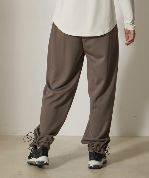 NERGY（ナージー）の「【skin wear】UV＆接触冷感＆保湿加工 Airy jerseyイージータックパンツ（その他パンツ・レディース・イエロー/ブラウン・M/S）」の11枚目の写真