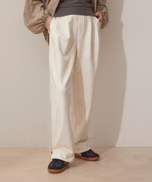 NERGY（ナージー）の「【skin wear】UV＆接触冷感＆保湿加工 Airy jerseyイージータックパンツ（その他パンツ・レディース・イエロー/ブラウン・M/S）」の15枚目の写真