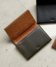 A_W（アウ）の「カードケース フルグレインレザー メンズ A_W offcial shop（名刺入れ）」