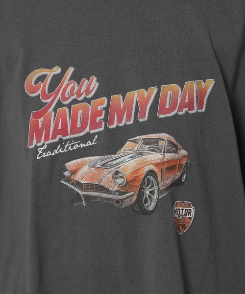 niko and...(ニコアンド)の「Classic Vehicles Tシャツ(Tシャツ/カットソー・レディース・ベージュ/チャコール/ナチュラル・FREE)」の21枚目の写真