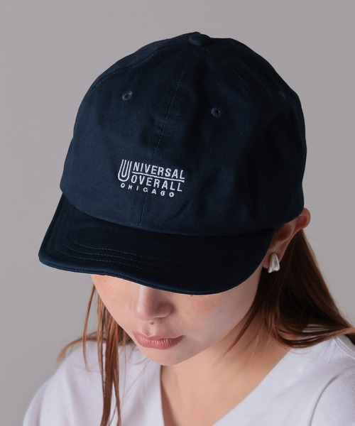 UNIVERSAL OVERALL(ユニバーサルオーバーオール)の「【ユニセックス】UNIVERSAL OVERALL ショートバイザー(キャップ・メンズ・ブラック/ベージュ/ネイビー/カーキ/アイボリー/ブルー/チャコールグレー/ホワイト系その他/ブラック系その他・FREE)」の9枚目の写真