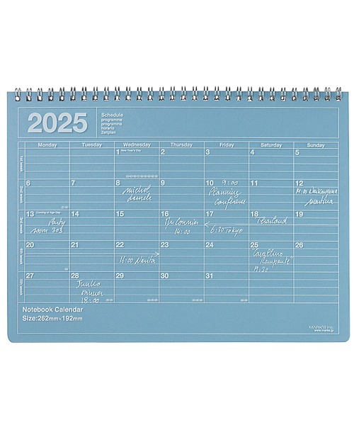 MARK'S（マークス）の「マークス 手帳 2025 スケジュール帳 2025年1月