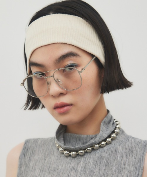 HANNE(アン)の「リブヘアバンド(ヘアバンド・レディース・グレー/ブラック/アイボリー・FREE)」の15枚目の写真