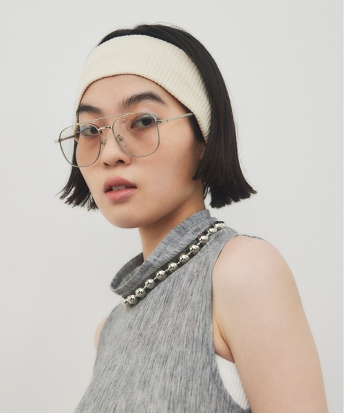 HANNE(アン)の「リブヘアバンド(ヘアバンド・レディース・グレー/ブラック/アイボリー・FREE)」の18枚目の写真