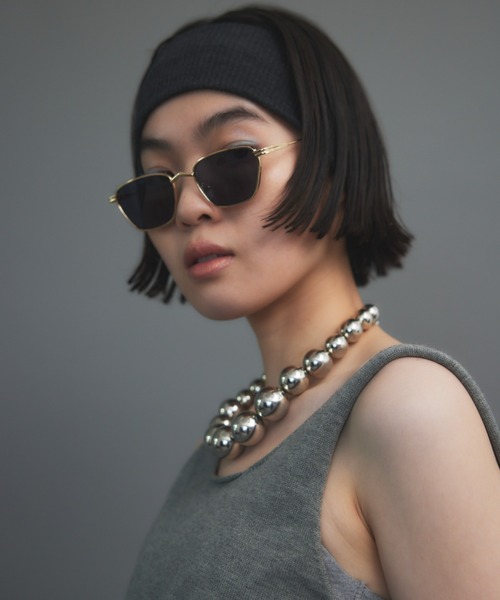 HANNE(アン)の「リブヘアバンド(ヘアバンド・レディース・グレー/ブラック/アイボリー・FREE)」の10枚目の写真