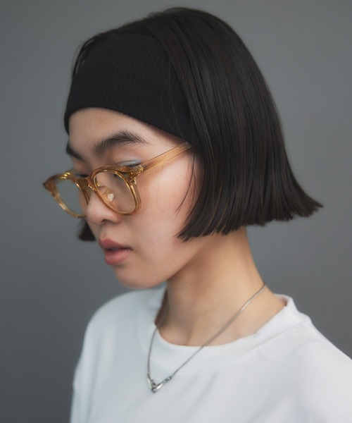 HANNE(アン)の「リブヘアバンド(ヘアバンド・レディース・グレー/ブラック/アイボリー・FREE)」の14枚目の写真