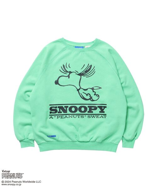 SEQUENZ（シークエンズ）】TP VINTAGE SNOOPY COMIC SWEAT