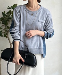 【WEB限定】デニム×カットソープルオーバー