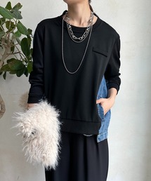 【WEB限定】デニム×カットソープルオーバー