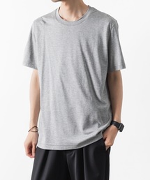 ATTACHMENT | コットン ダブルフェイス スリムフィット S/S TEE / COTTON DOUBLE FACE SLIM FIT S/S TEE(Tシャツ/カットソー)