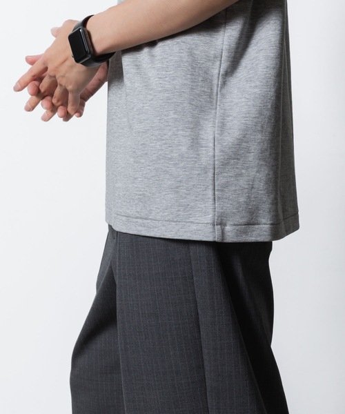 ATTACHMENT（アタッチメント）の「コットン ダブルフェイス スリムフィット S/S TEE / COTTON DOUBLE FACE SLIM FIT S/S TEE（Tシャツ/カットソー・メンズ・ブラック/ホワイト/グレー/ダークグレー/ライトブラウン・1/2/3）」の17枚目の写真