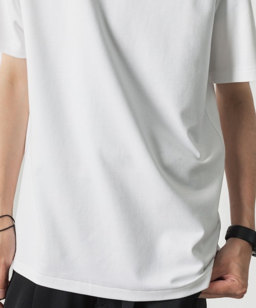 ATTACHMENT（アタッチメント）の「コットン ダブルフェイス スリムフィット S/S TEE / COTTON DOUBLE FACE SLIM FIT S/S TEE（Tシャツ/カットソー・メンズ・ブラック/ホワイト/グレー/ダークグレー/ライトブラウン・1/2/3）」の11枚目の写真