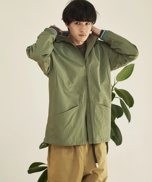 【セール】Duckster/ダックスター C/N マルチリブパーカー（パーカー）｜go slow caravan（ゴースローキャラバン）