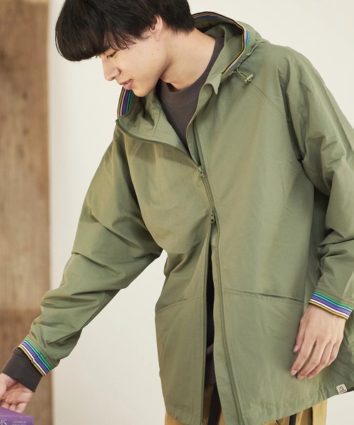 【セール】Duckster/ダックスター C/N マルチリブパーカー（パーカー）｜go slow caravan（ゴースローキャラバン）