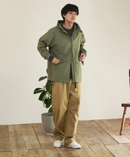 【セール】Duckster/ダックスター C/N マルチリブパーカー（パーカー）｜go slow caravan（ゴースローキャラバン）