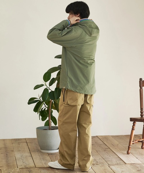 【セール】Duckster/ダックスター C/N マルチリブパーカー（パーカー）｜go slow caravan（ゴースローキャラバン）