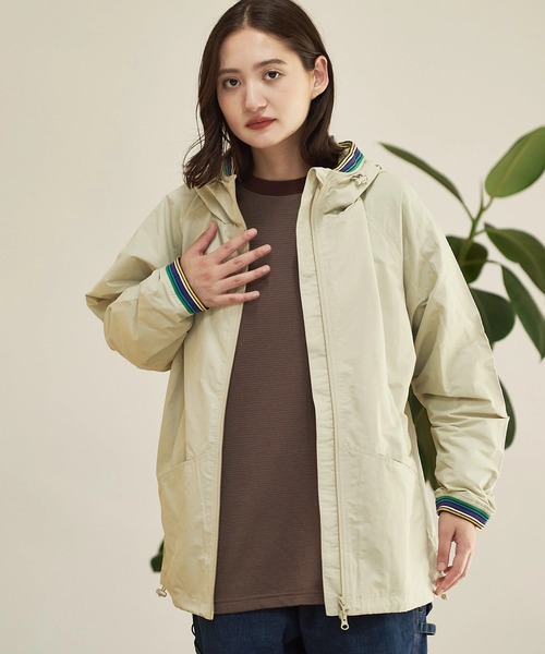 【セール】Duckster/ダックスター C/N マルチリブパーカー（パーカー）｜go slow caravan（ゴースローキャラバン）