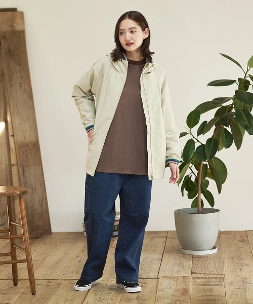 【セール】Duckster/ダックスター C/N マルチリブパーカー（パーカー）｜go slow caravan（ゴースローキャラバン）