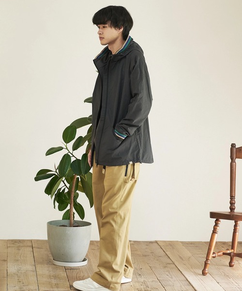 【セール】Duckster/ダックスター C/N マルチリブパーカー（パーカー）｜go slow caravan（ゴースローキャラバン）