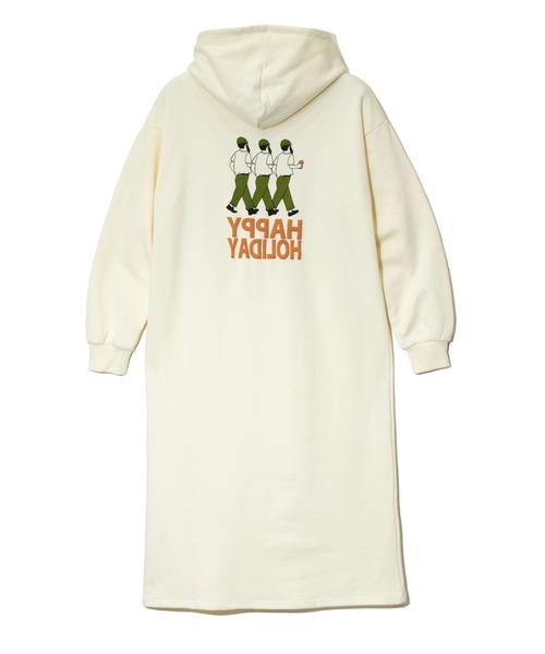 MODEM DESIGN/モデムデザイン FUNレディース -ビールおじさん-（ワンピース）｜modem design（モデムデザイン）