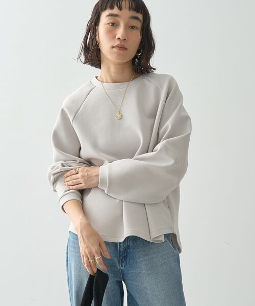 AMERICAN HOLIC(アメリカンホリック)の「袖ボリュームポンチプルオーバー(Tシャツ/カットソー・レディース・ブラック/ライトグレー/ブラウン・L/M)」の15枚目の写真
