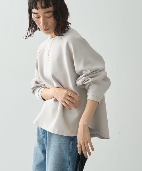 AMERICAN HOLIC(アメリカンホリック)の「袖ボリュームポンチプルオーバー(Tシャツ/カットソー・レディース・ブラック/ライトグレー/ブラウン・L/M)」の16枚目の写真