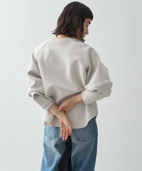 AMERICAN HOLIC(アメリカンホリック)の「袖ボリュームポンチプルオーバー(Tシャツ/カットソー・レディース・ブラック/ライトグレー/ブラウン・L/M)」の18枚目の写真