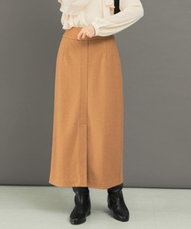 URBAN RESEARCH ROSSO WOMEN | ウール混ブークレストレートスカート(スカート)