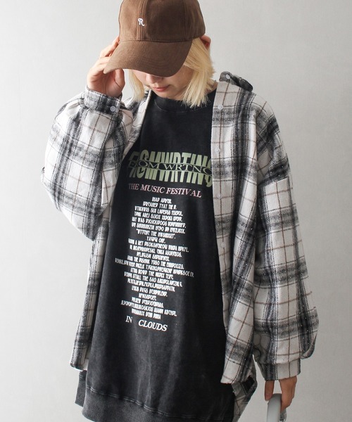 SpRay(スプレイ)の「イニシャル刺繍キャップ(R)(キャップ・レディース・アイボリー/ブラック/チャコールグレー/レッド/ブラウン・FREE)」の6枚目の写真