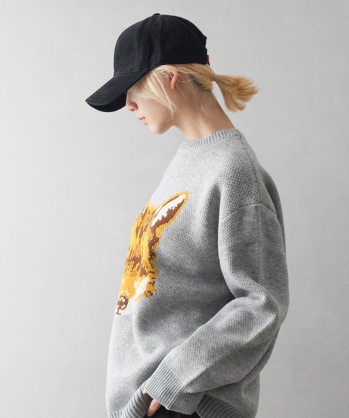 SpRay(スプレイ)の「イニシャル刺繍キャップ(R)(キャップ・レディース・アイボリー/ブラック/チャコールグレー/レッド/ブラウン・FREE)」の18枚目の写真