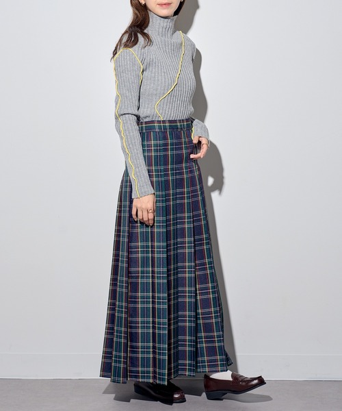 MAISON BREEZE reveur(メゾンブリーズレヴール)の「【MAISON BREEZE reveur】メロー配色ニットタートルネックニット DTK(ニット/セーター・レディース・ブラック/グレー/ブラウン/アイボリー・FREE)」の20枚目の写真