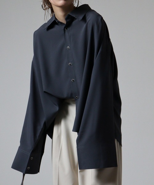 【セール】ciao ビッグカフスシャツ（シャツ/ブラウス）｜FUNALIVE（ファンアライブ）