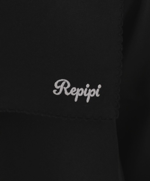 repipi armario（レピピ アルマリオ）の「スクエアネックティアードワンピース（ワンピース・キッズ・ブルー系その他/ブラック・SMALL/MEDIUM/LARGE）」の19枚目の写真