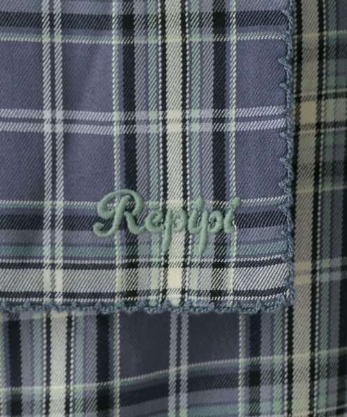 repipi armario（レピピ アルマリオ）の「スクエアネックティアードワンピース（ワンピース・キッズ・ブルー系その他/ブラック・SMALL/MEDIUM/LARGE）」の20枚目の写真