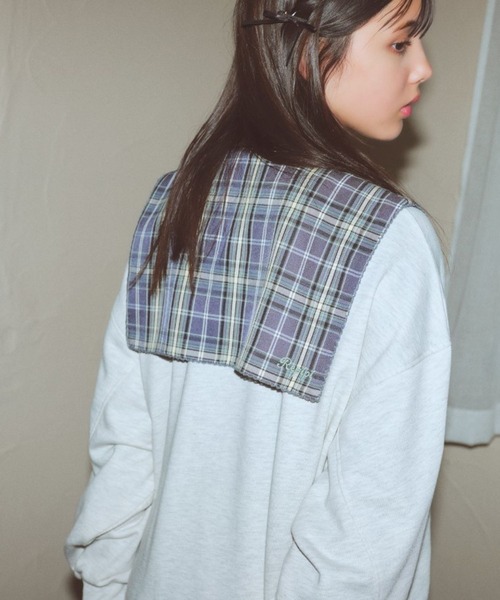 repipi armario（レピピ アルマリオ）の「スクエアネックティアードワンピース（ワンピース・キッズ・ブルー系その他/ブラック・SMALL/MEDIUM/LARGE）」の8枚目の写真