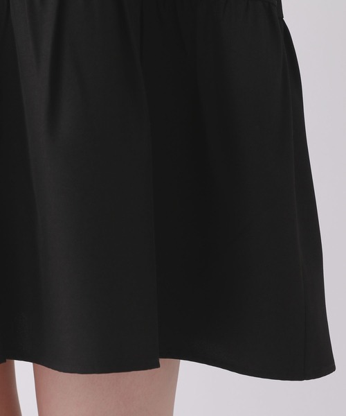 repipi armario（レピピ アルマリオ）の「スクエアネックティアードワンピース（ワンピース・キッズ・ブルー系その他/ブラック・SMALL/MEDIUM/LARGE）」の17枚目の写真