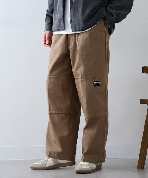 セール】【THRASHER】カツラギ・デニム ワークイージーパンツ（デニム