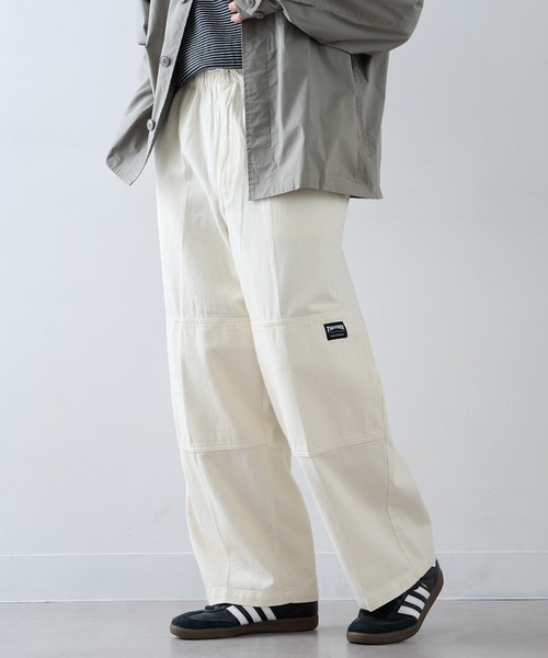 THRASHER（スラッシャー）の「【THRASHER】カツラギ・デニム ワークイージーパンツ（デニムパンツ・メンズ・オフホワイト/ブラック/グレー/ブルー/ベージュ/ブラック系1/ブルー系その他2・S/M/L/LL）」の2枚目の写真